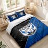 Bedding Set 1 Duvet Cover 2 Pillowcases Canterbury-Bankstown Bulldogs Print Bedroom Home Decoration