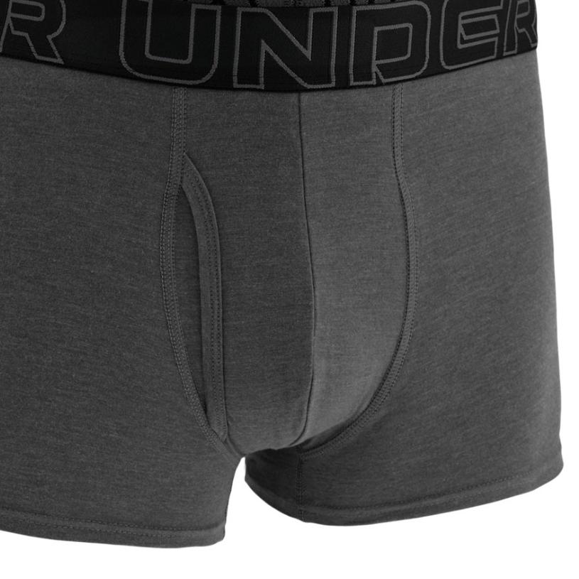 Under Armour Waist Logo Slim Fit Boxer Briefs 3 Pack Men underwear 1387427-025