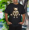 Orsacchiotto Divertente che Solleva Pesi Allenamento in Palestra Magliette Animali T-Shirt