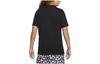 Nike T Shirts Men's Black Crew Neck Moderate Straight Fit DZ3280-010