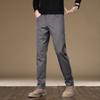 Spring And Autumn Business Casual Pants For Men, Wrinkle Resistant And Elastic Straight Leg Pants For Men, Comfortable And Slim Fit Long Pants