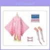 Demon Slayer Nezuko Cosplay Costume Set With Soft Fabric For Anime Fans
