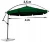 3M Green Cantilever Umbrella