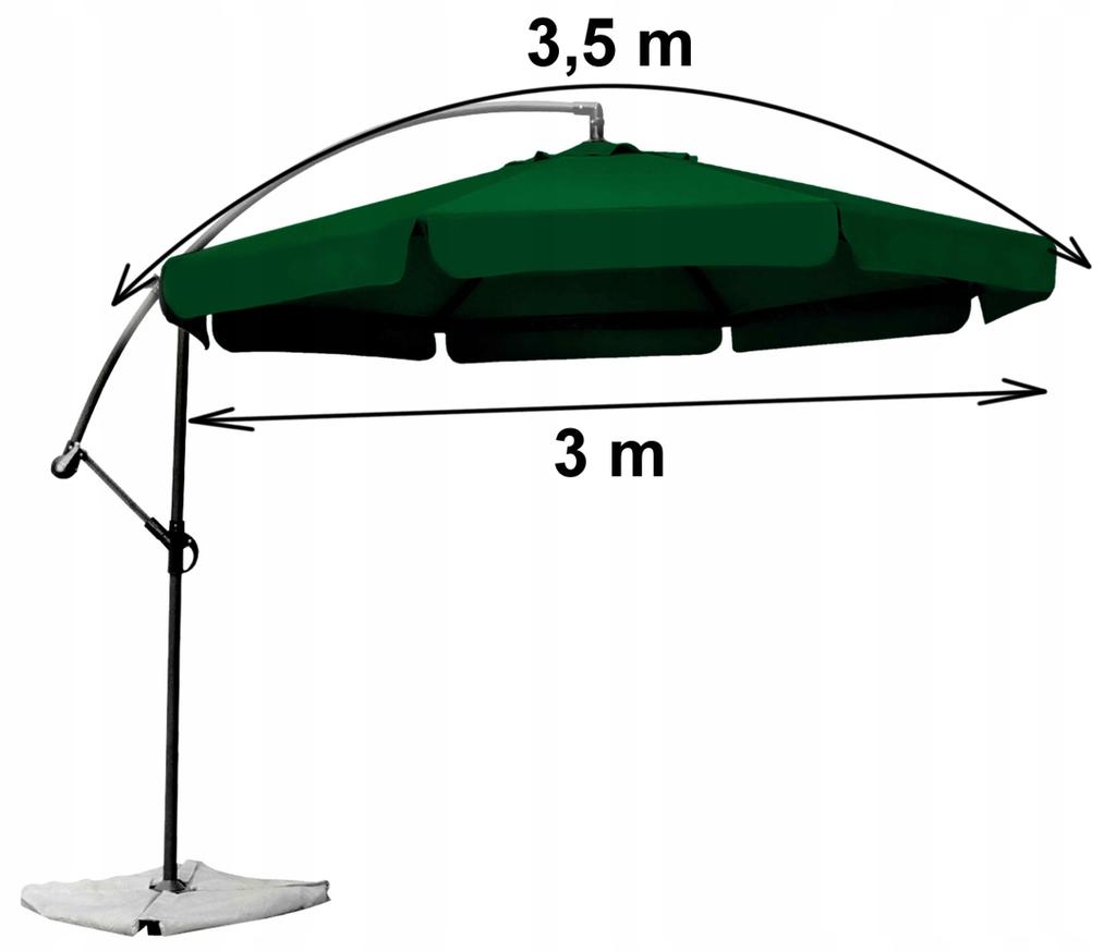 3M GRAY Cantilever Umbrella