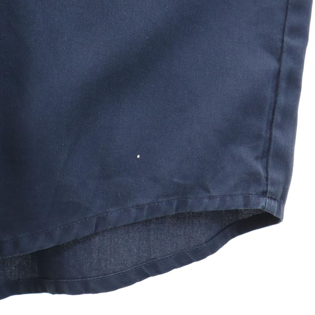 KODIAK 70s Vintage Long Sleeve Work Shirt Navy Men's Used