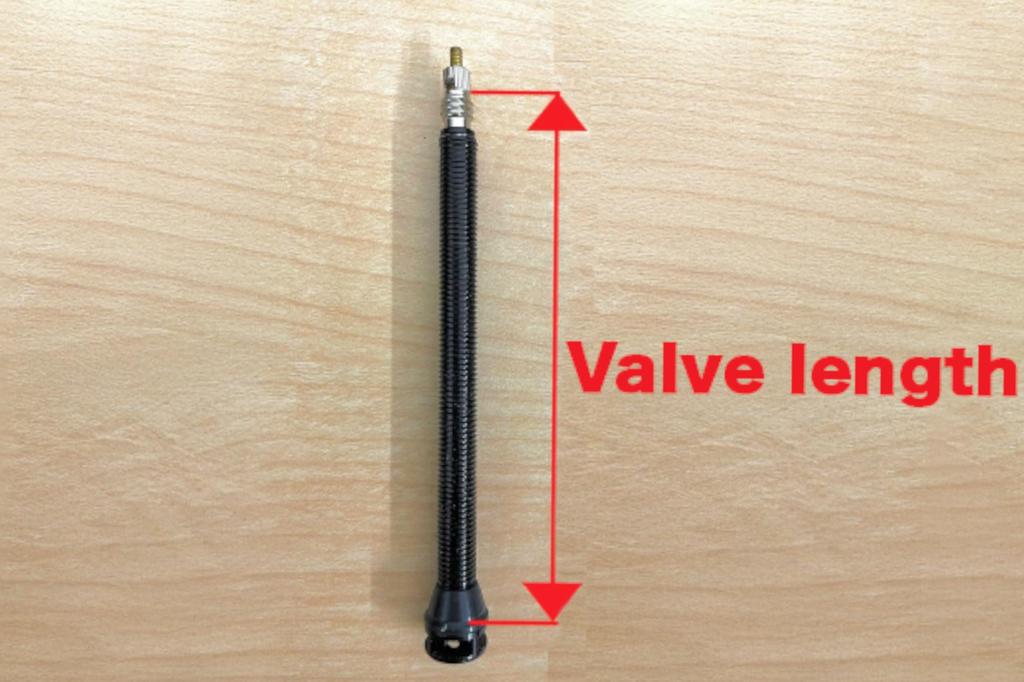 Panaracer Tubeless Valve, Presta 60mm, TLV-60-B, Black