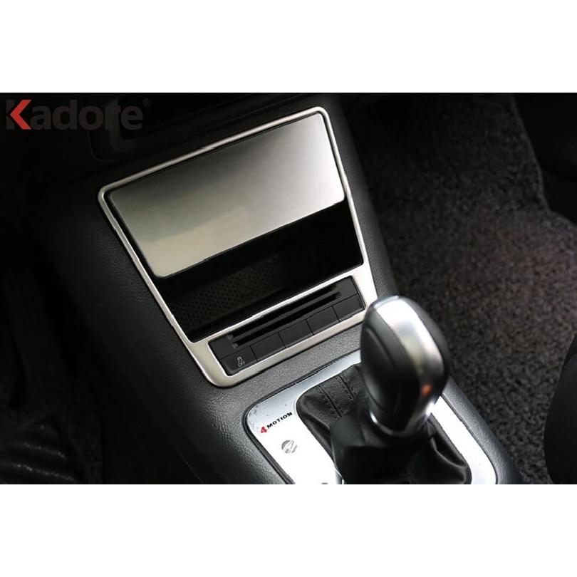 For Volkswagen VW Tiguan 2009 2010 2011 2012 2013 2014 2015 Matte Car Center Console Storage Box Cover Trim Interior Accessories