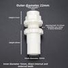 white 16mm Garden PVC Connector Fittings Straight 90 ° Elbow Tee Water Pipe Adapter Aquarium Water Supply 5-Way Joint