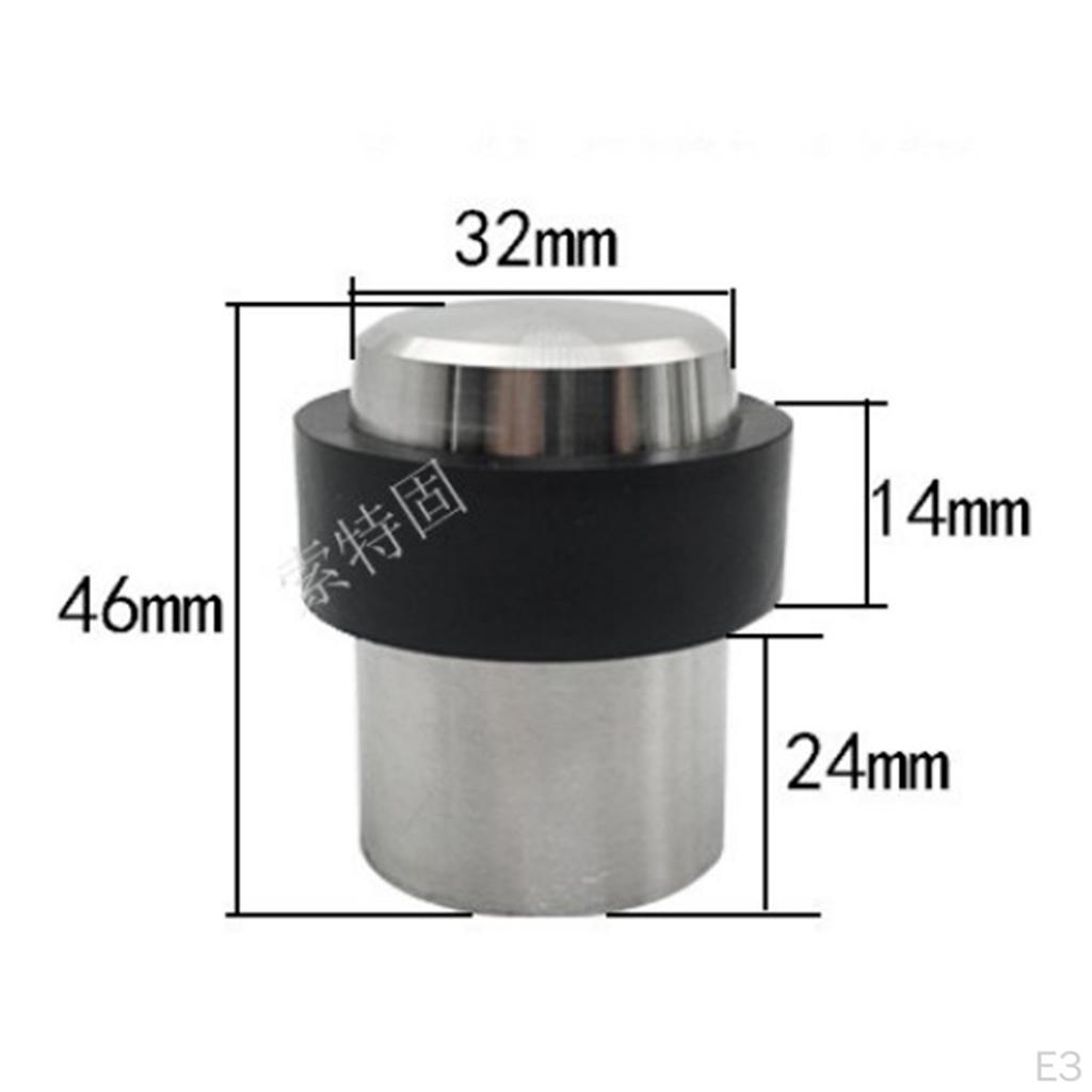 Door Stopper Gate Stay Zinc Alloy Height 46mm 120mm