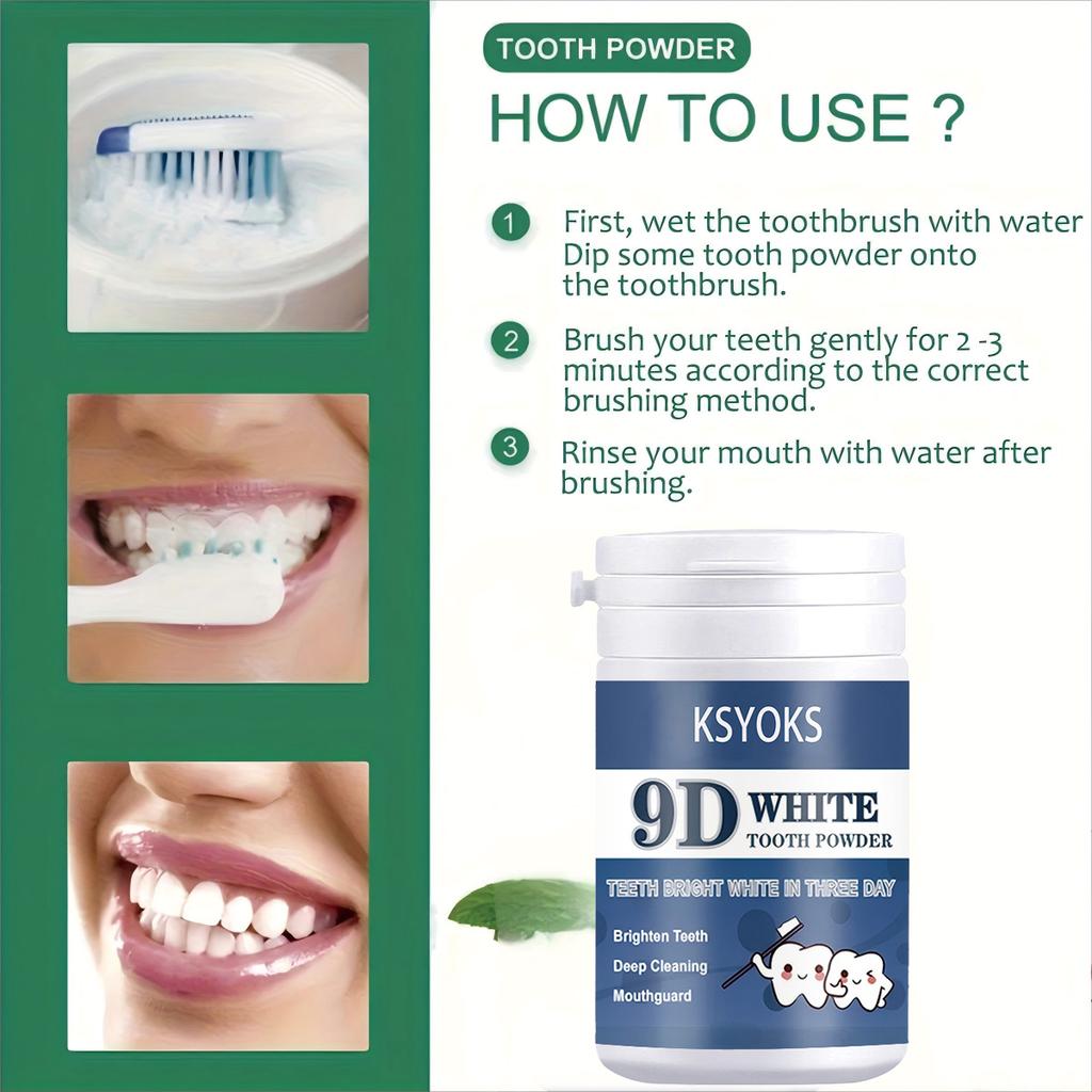 Whitening Teeth Easily Achieves Deep Cleaning, Suitable for Daily Oral Care of the Whole Family, Freshens Breath, and Brightens Teeth