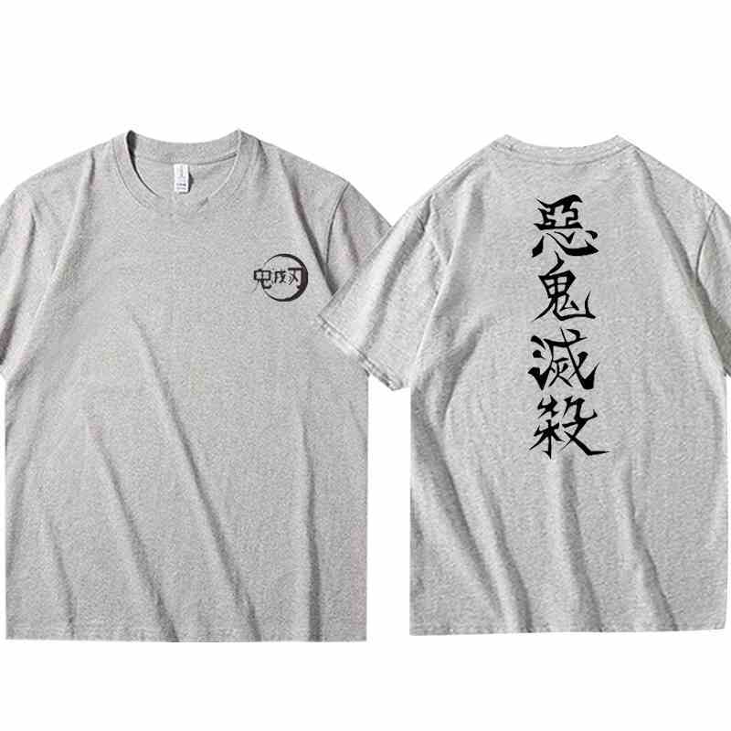 

Zenitsu Agatsuma Demon Slayer Tshirt Summer Anime Cosplay Pure Cotton Short Sleeve Men Women Kamado Tanjiro Hashira Casual Top 4XL