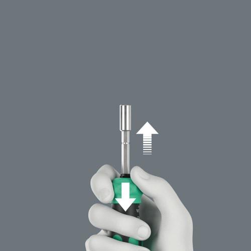 Wera 05051519001 | Kraftform Kompakt 28 RA 1, 6-Piece Set [Officially Imported from Japan]