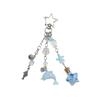 Cute Dolphin Shells Star Keychain Pendant Lovely Hanging Decorations Keyring Charm for Purse Bag Backpack Handbag
