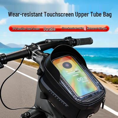 Fahrrad Oberrohr Handy Tasche