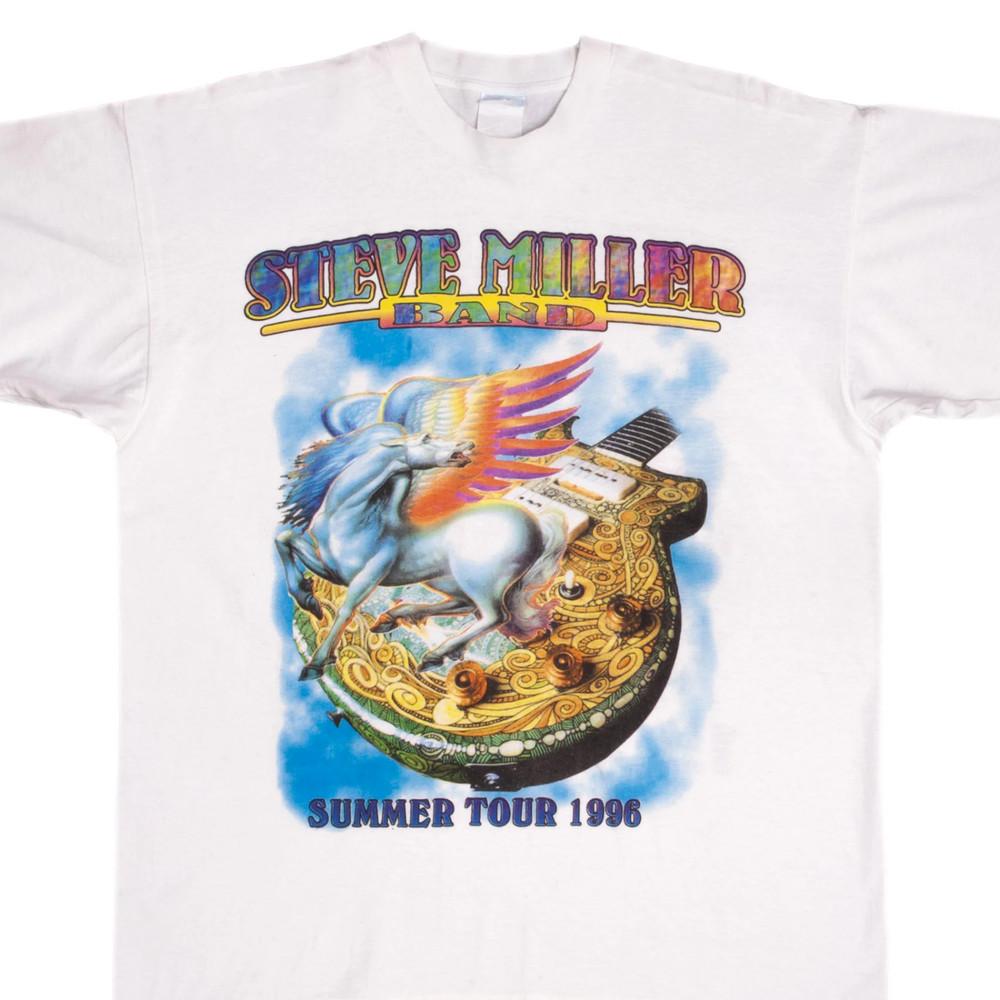 VINTAGE STEVE MILLER BAND SUMMER TOUR 1996 TEE SHIRT Unisex T-Shirt M