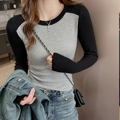 Women's Crew Neck Short Base Casual Top