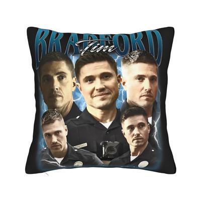 Tim Bradford Pillow Cover Character Morden Pillow Case For Sofa Home Decoration Soft Pillowcases Gift