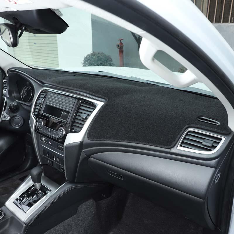 Polyester Dashboard Cover Carpet Cape Sun Shade Pad Carpet mat Suitable for Mitsubishi Triton/L200 2015-