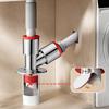 ABS Sink Pipe Connector Odor Trap Kitchen Sink Pipe Connector Bathroom Accessories for Maintaining a freshes  Kitchen