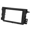 2Din Car Radio Stereo Fascia Frame CD Panel Trim ABS Replacement for Mercedes Benz Smart Fortwo 2011