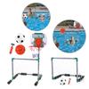 Pool Basketball Football Target Net Set Water Basketball Pool Football Included Floating Hoop Target Goal for Poolside