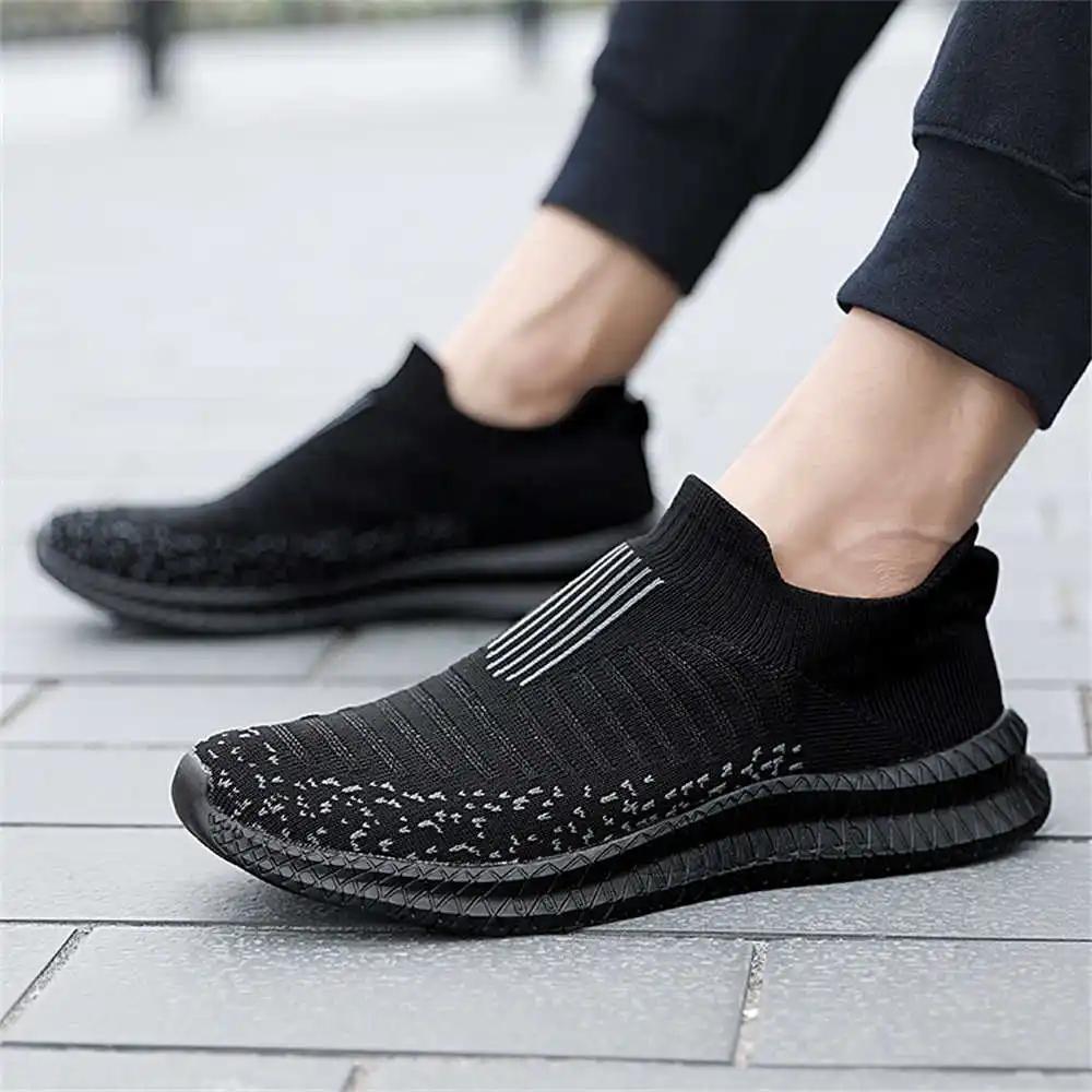 Flat Sole Super Big Size Men's Sneakers Black And White Loafers White Summer Boots Men's Shoes Classic Daily Sports Latest