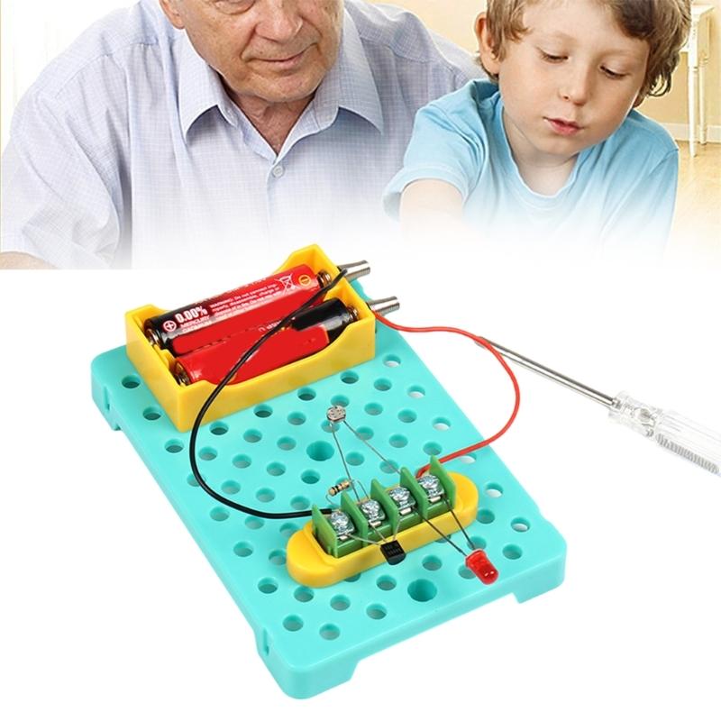 DIY Basic Circuit Electricity Learning Kits Science Experiment Kits Electrical Circuit Experiment Kits STEM Toy
