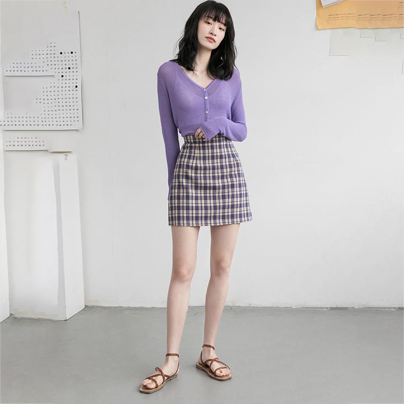 estilo Kaw Falda plisada japonesa para mujer falda de cintura alta estilo Kaw Falda plisada japonesa para mujer falda de cintura alta