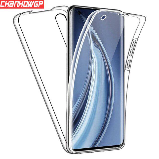 

360 Подвійний м який чохол для Xiaomi Mi 10 9T CC9 Pro A3 A2 Примітка 10 Lite Redmi Примітка 9S 9S 8T 8 Pro Примітка 7 9A 8A 7A 6A 6A 5 K20 Pro K30 S2 Телефон обкладинки Xiaomi Mi Note 10 Lite чистий
