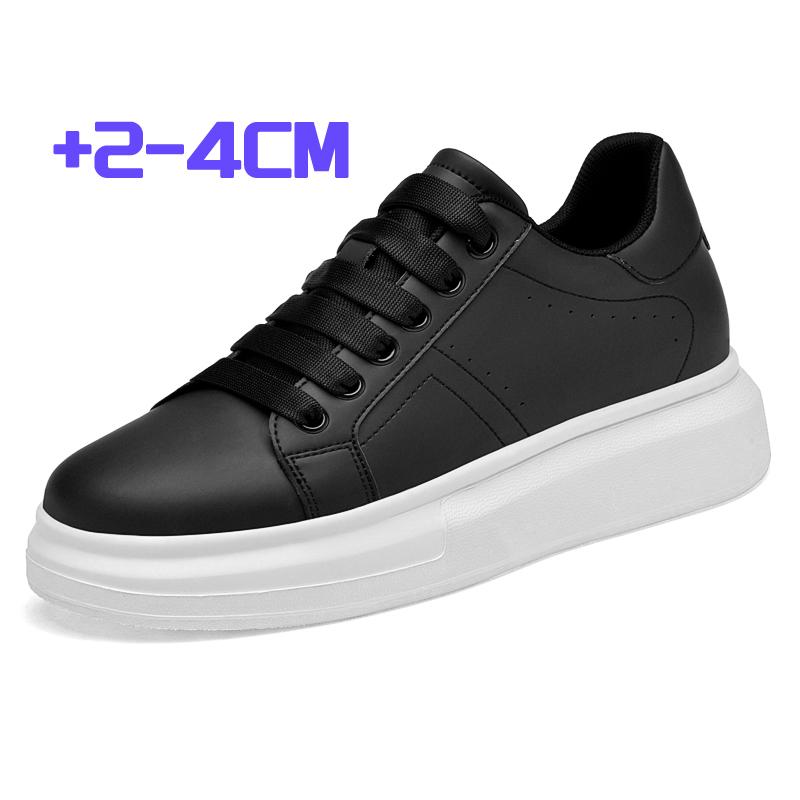 

Thick Bottom Men Casual Shoes New Comfortable Vulcanize Shoes Stylish Wear Man Sneakers Skateboard Footwear Travel Driving Shoes 46