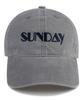 Wig Sunday Cation Ball Cap - Grey