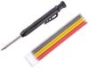 Carpenter' Pencil Stainless Steel Construction Pencil