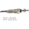 4PCS 12V Glow Plug 11065-T8200 11065-T8202 PN-128 Compatible for SD25 Engine Nissan CF02 H01 H02 Diesel Engine 2.5L 2488ccm 8 Valves Forklift Truck
