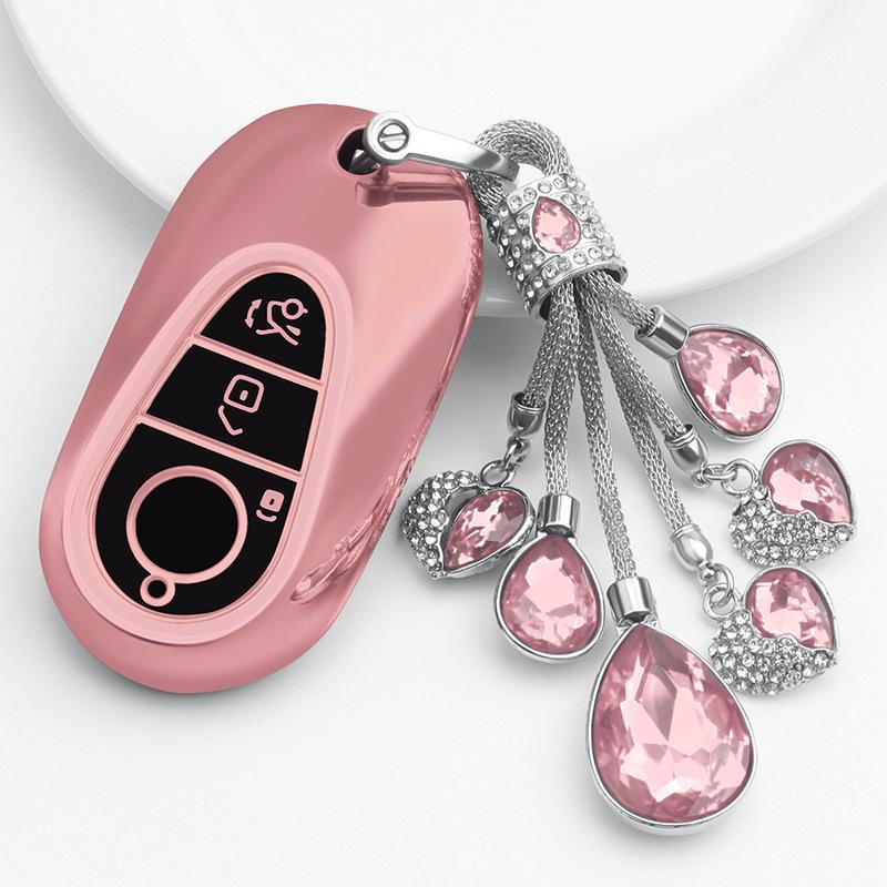 2021 Mercedes Benz S-Class Key Bag - High-end Shell Buckle for S400L, S450L, S500L