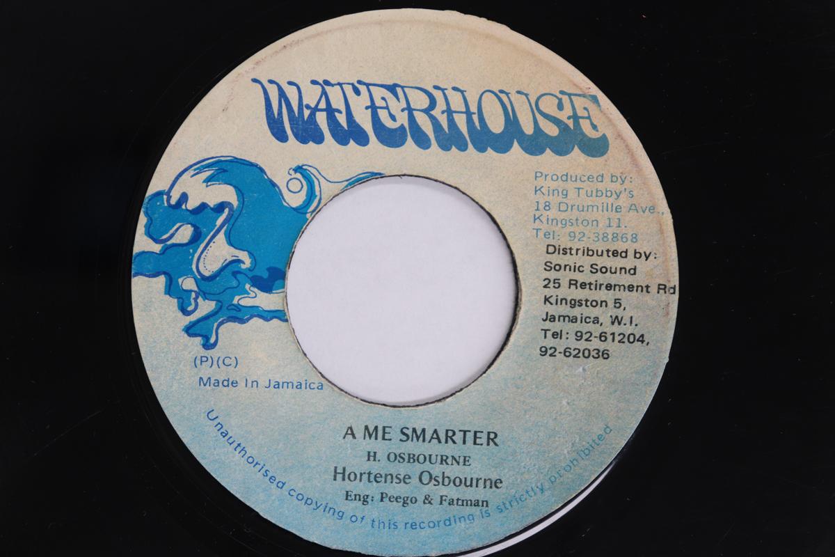 

7inch Record HORTENSE OSBOURNE A Me Smarter Version NONE WATERHOUSE 1985 Jamaica Reggae Ska Dub Used