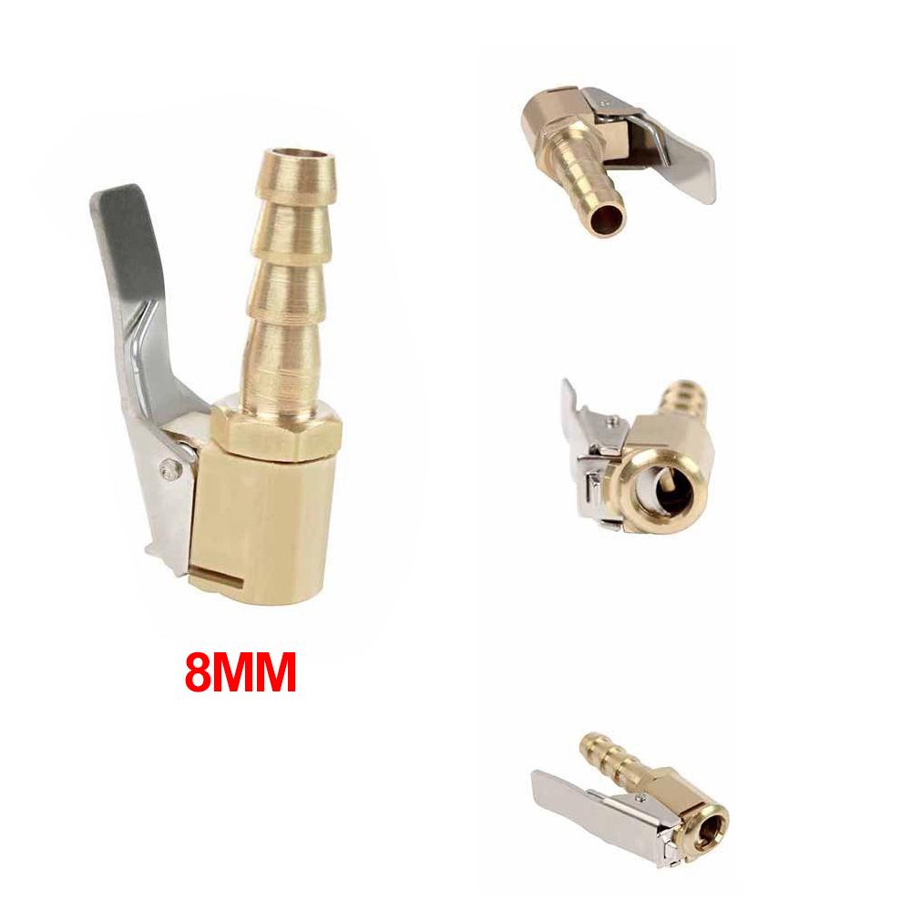 

8 мм 6 мм зажим для вентиля шины зажим для насадки насоса автомобильный грузовой воздушный патрон адаптер для накачивания насоса резьбовой соединитель шланговые аксессуары