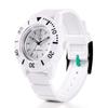 [Citizen] Q&Q SmileSolar Watch Solar Waterproof Men's White Divers RP30-001
