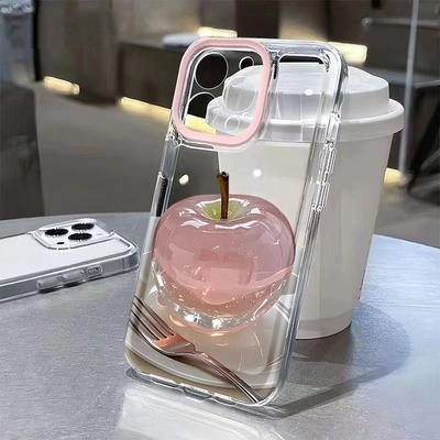 Creative Crystal Apple Iphone16promax Phone Case  Huawei Vivo Card Tong Xiaomi 15 Protective Case