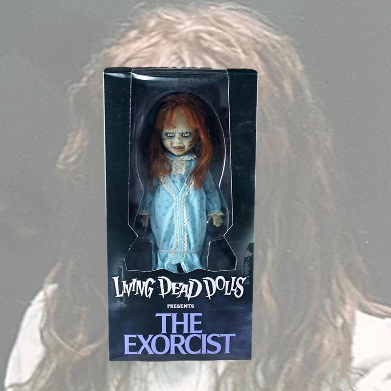 10-Zoll Exorzist Orcist Handwerksmodell Figur Cartoon-Stil PVC-Material