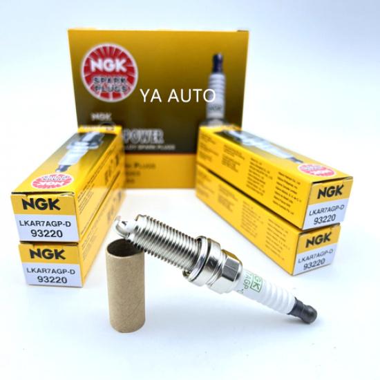 4  93220 LKAR7AG-D Platinum Spark Plug for 2009-15 Toyota Corolla L4-1.8L