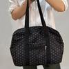 Lightweight Large Capacity Shoulder Bag Bow Printing Travel Tote Bag Polka Dot Gym Bag  Streetwear