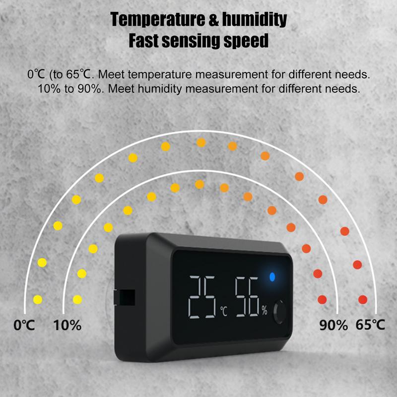 Reptile Temp And Humidity Gauge Digital Hygrometer Humidity Gauge Digital Reptile Temp and Humidity Gauge Hygrometer for Reptile