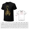 golden scorpion TShirt Personalized tshirt Luxury man mens white t shirts