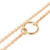 Hermes Excellent Condition Chaine d'Ancre Mini Maillon PM Pendant Necklace Orange / Rose goldUsed