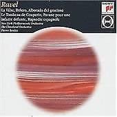 CD BOULEZ, NYPO; CLEVELAND ORCH - Ravel;La Valse etc.  SMK60303 Non Japan Classical Used