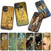Gustav Art Klimt Cover Phone Case for Samsung Galaxy S25 S24 S22 S23 FE Ultra Plus A56 A05 A06 A15 A16 A55 S7 Edge Coque