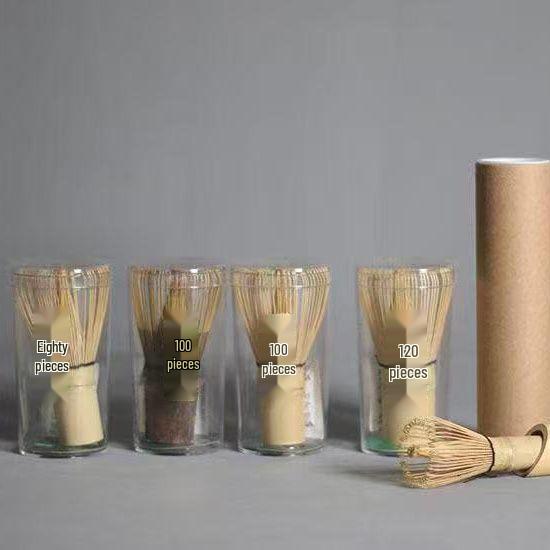 Bamboo Matcha Tea Whisk: Non-Shedding, Long Handle, Tea Ceremony Accessory