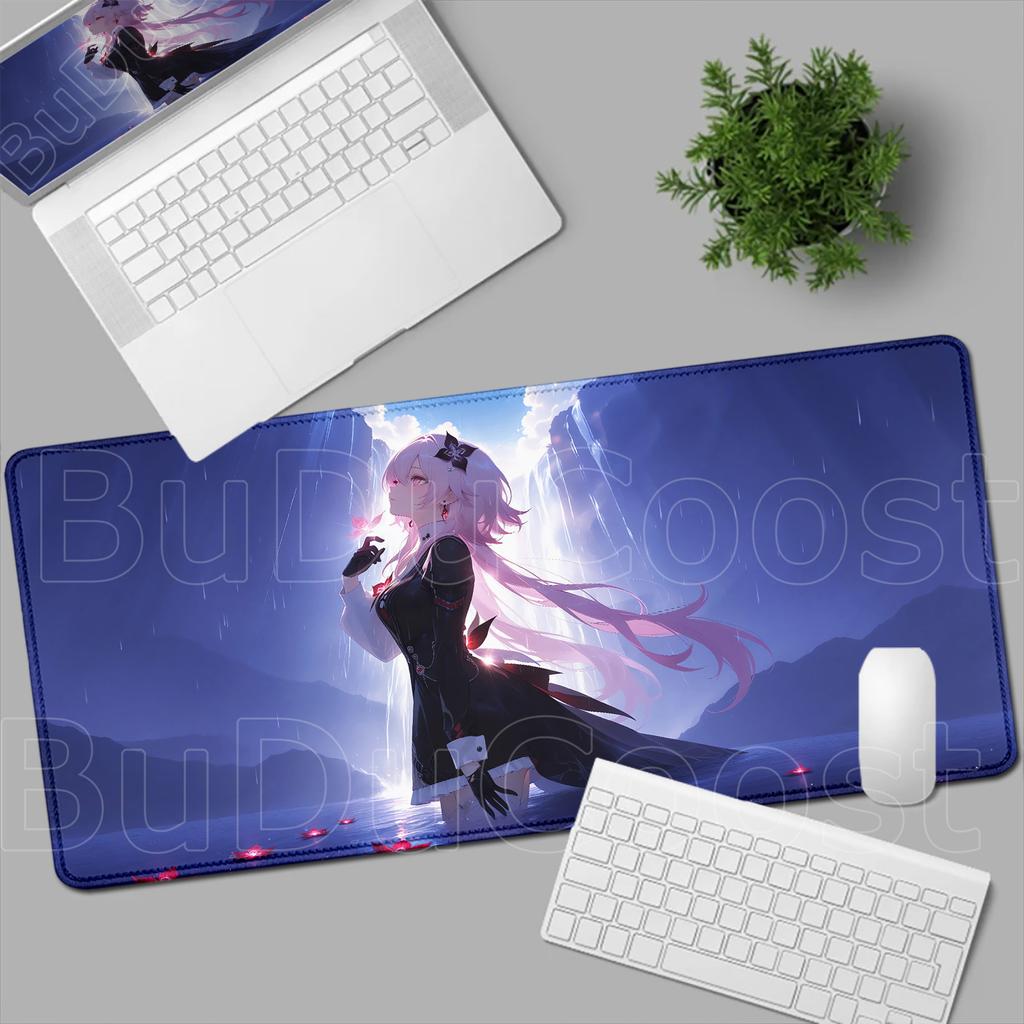 Pretty Cute Anime Girl Castorice Cyrene Evernight Hyacine Mouse Pad Laptop PC Mousepad Honkai Star Rail Anime Gaming HD Desk Mat