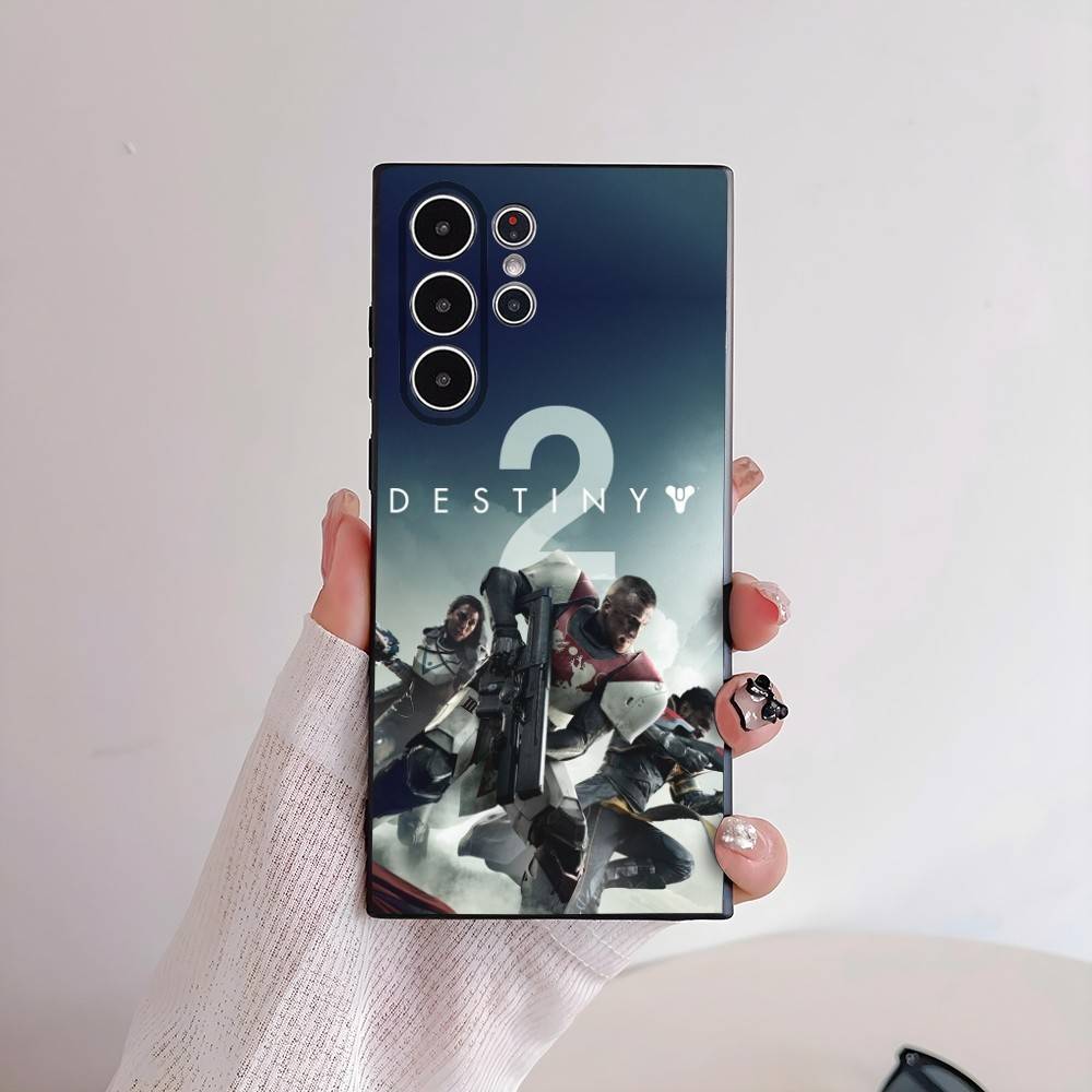 

Cool Game D-Destiny 2 Phone Case For Samsung Galaxy S25 S24 S22 S23 Ultra S21 S20 Plus 5G Frosted Non-Slip Full Cover Soft Case samsung S22 Plus