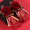 Wedding Corsage Set: Bride, Groom, Parents, Groomsman & Bridesmaid - Everlasting Blooms